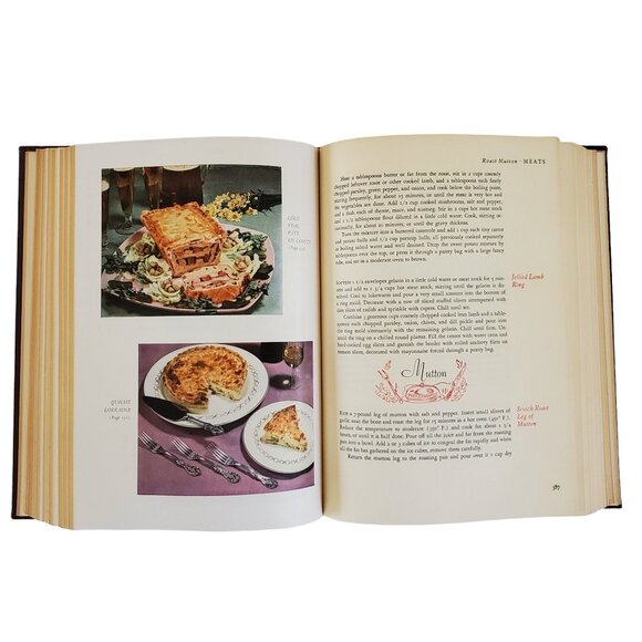 The Gourmet Cookbook Volume I Hardcover Tenth Printing 1957 By Gourmet Inc. - Picture 5 of 11
